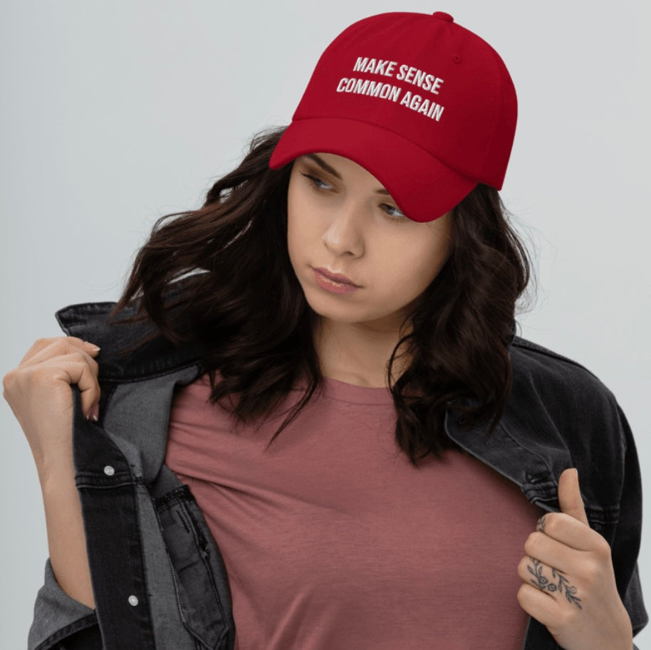 “Make Sense Common Again” Classic Dad Hat