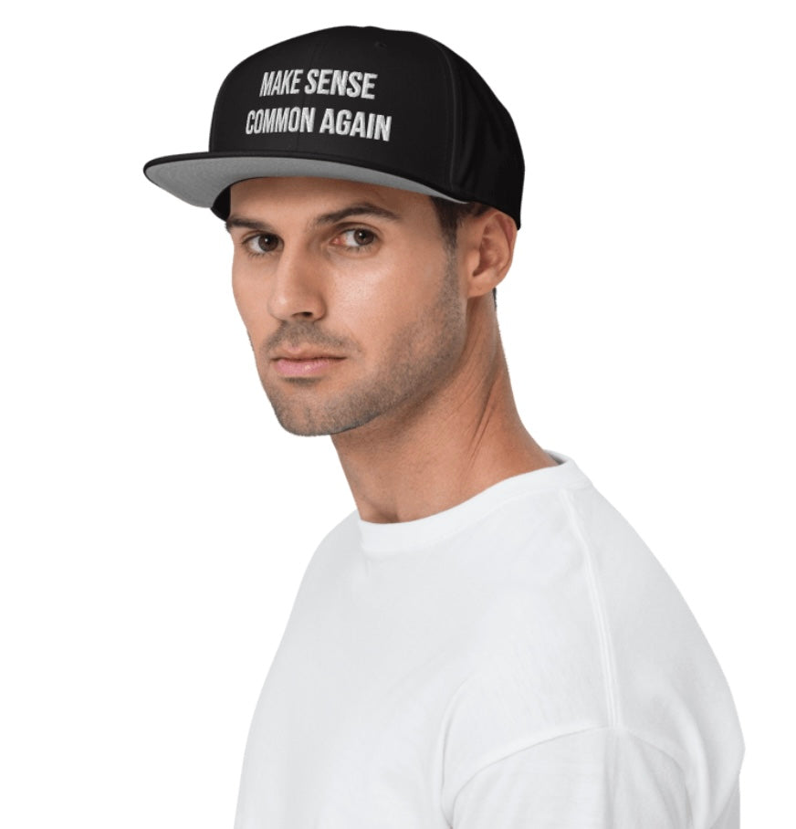 “Make Sense Common Again” SnapBack