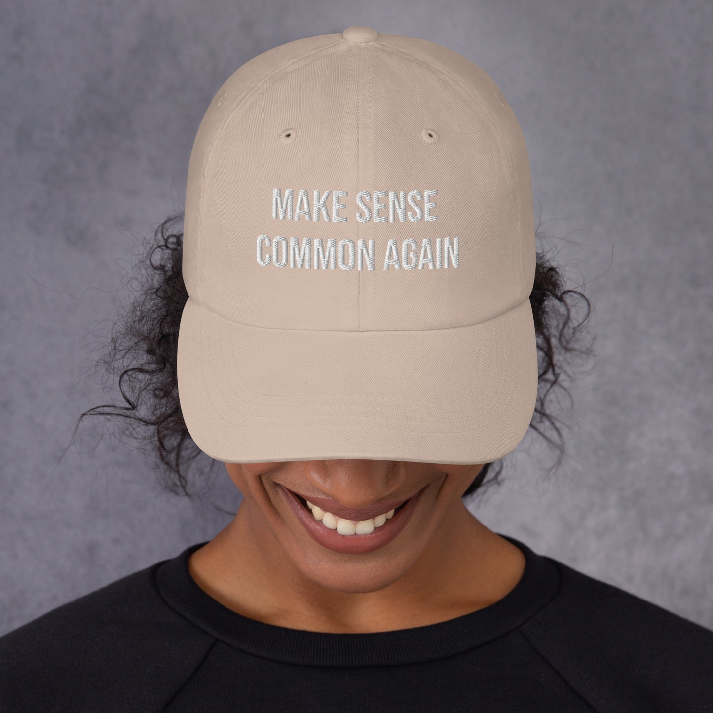 “Make Sense Common Again” Classic Dad Hat